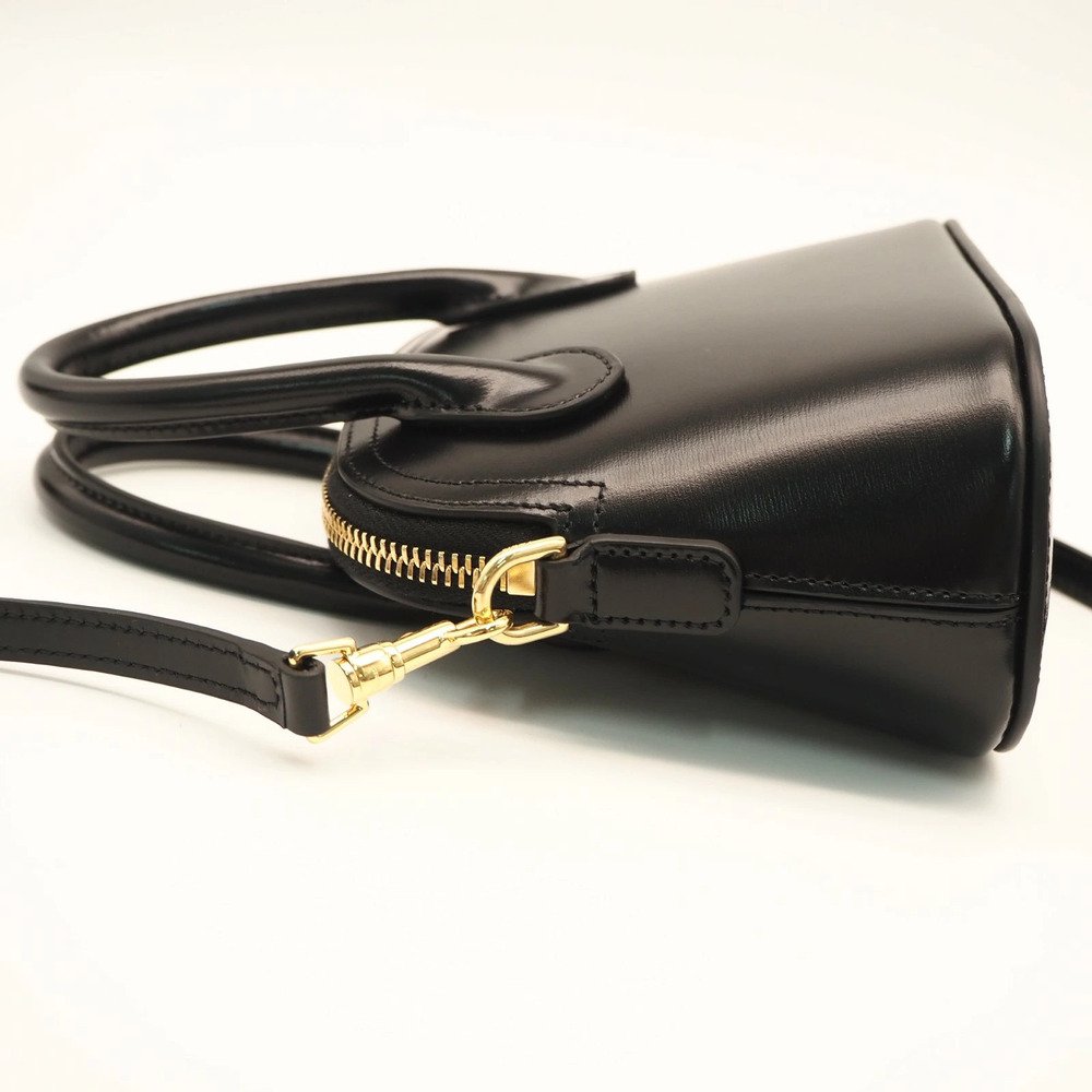 Celine Onorin Calf Leather Lambskin Shoulder Bag Black - Picture 10 of 16